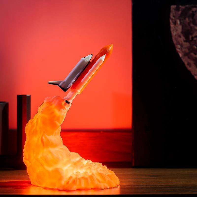 3d printed rocket lamp cheap