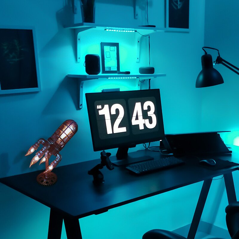 Led Rocket Lamp.